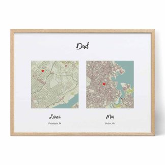 double map for dad