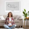personalized my little baby poster