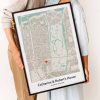 personalized parents house map