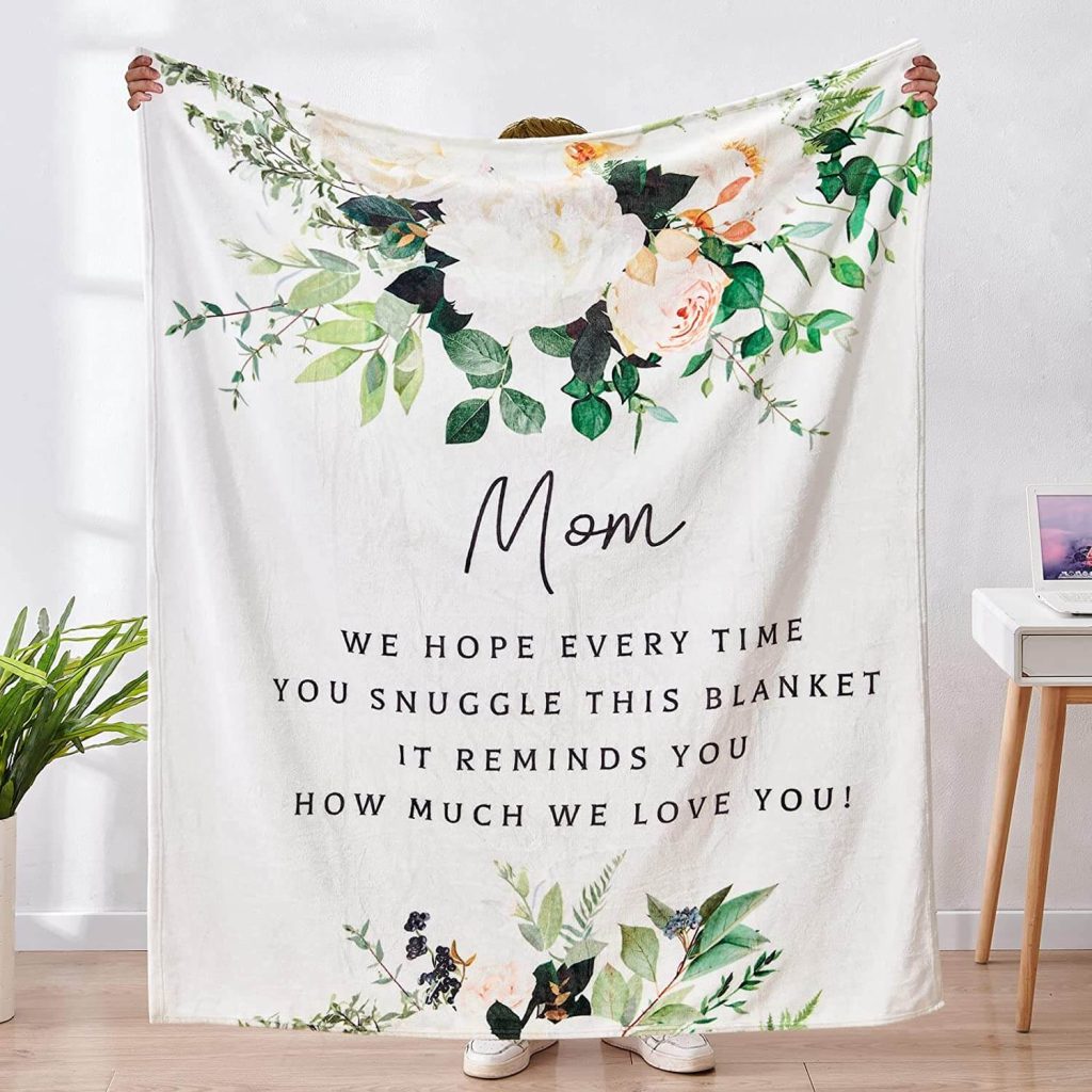 Blanket Gift Ideas For Mom, Thoughtful First Mothers Day Gifts