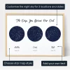 Triple Star Map for Dad customise