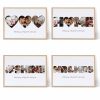 letter photo collage layouts