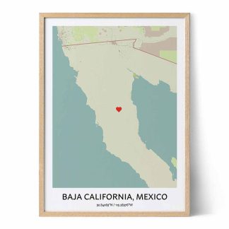 Baja California Poster
