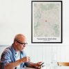 Karte des Elternhauses