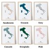 Custom Watercolor Map styles
