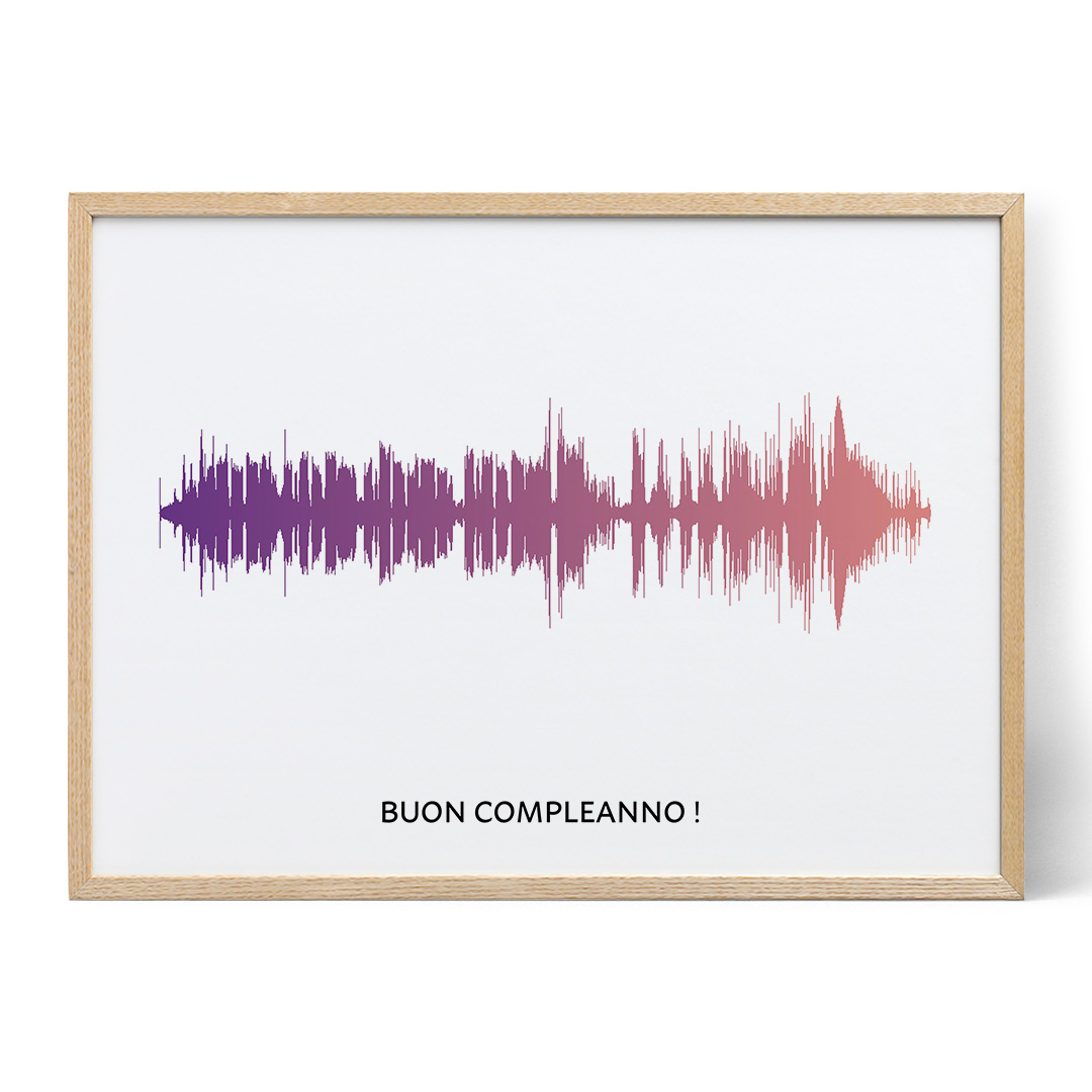 Onda Sonora di Buon Compleanno - Positive Prints