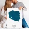 Personalizowana Mapa - Akwarela