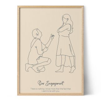 Engagement Line Art