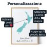 Mappa Personalizzata Effetto Acquerello