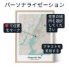 How to personalize map art