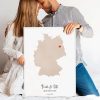 Aquarell-Karte - Unser erstes Date