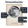 Arte Digital De La Luna — impresión personalizada fase lunar