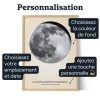 Art Mural Numerique De La Lune — affiche artistique personnalisée