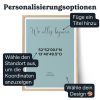 Koordinaten Wo Wir Uns Trafen — personalisierter Karten-Druck - Schweiz