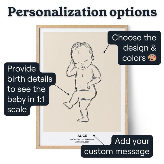 Digital Baby Art - Positive Prints