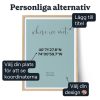 Var Vi Mottes Koordinater — personlig konstprint