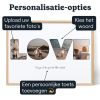 Brief Foto Collage — gepersonaliseerde fotomuurkunst