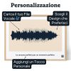 La Canzone Preferita Di Papa — stampa personalizzata onda sonora