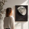 Birthday Moon Phase Canvas