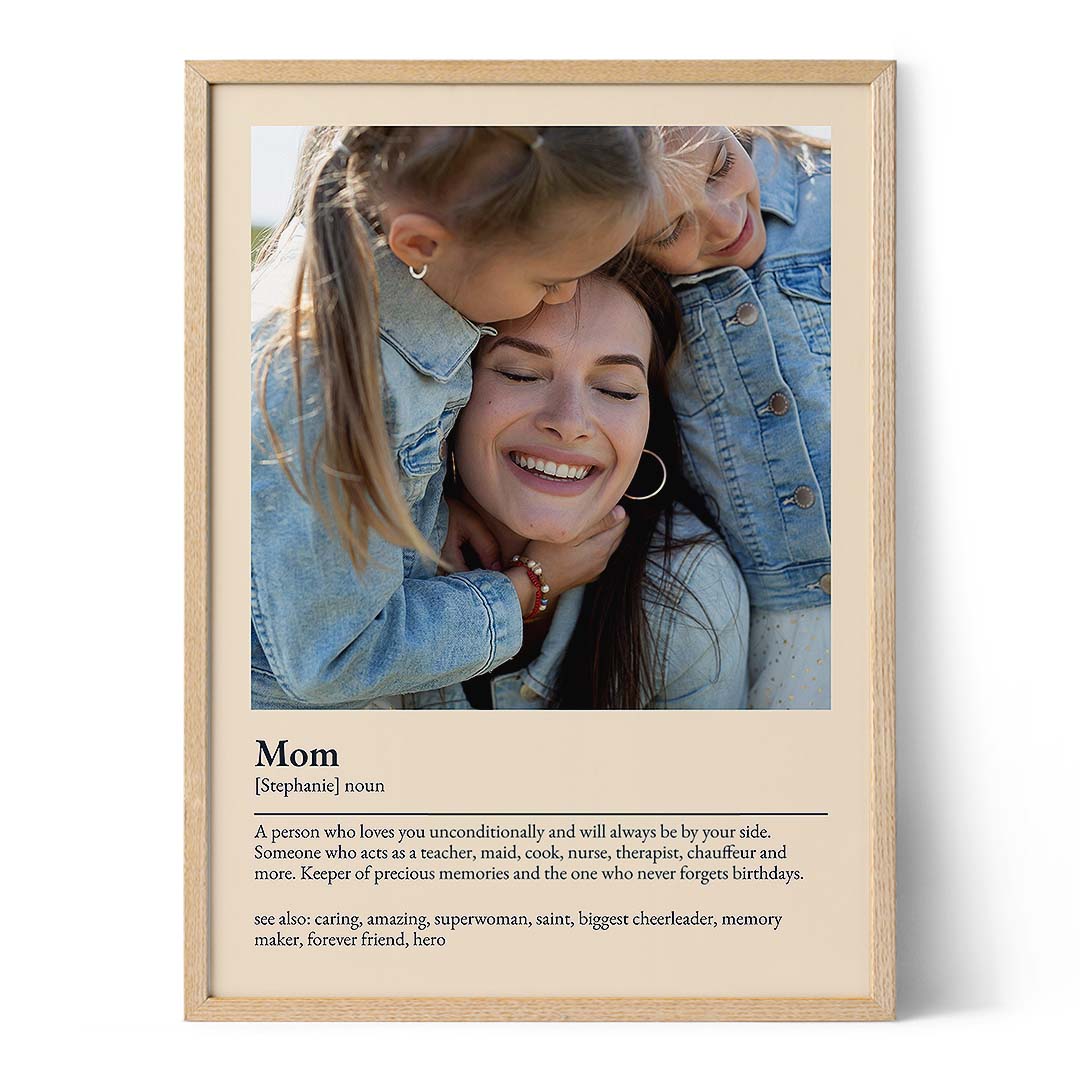 Mom Definition Poster from Positive Prints
