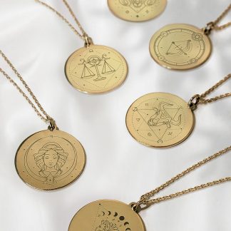 Individueller spiritueller Sternzeichen-Schmuck