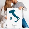 Poster Mappa Acquerellata d’Impegno