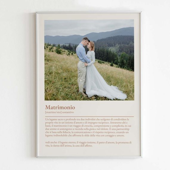 Poster Personalizzato Per Matrimonio E Feste - 2 Banner Identici Per Interni, Formato 0,3x0,9 M, Personalizzabile Con Nome E Foto - 2