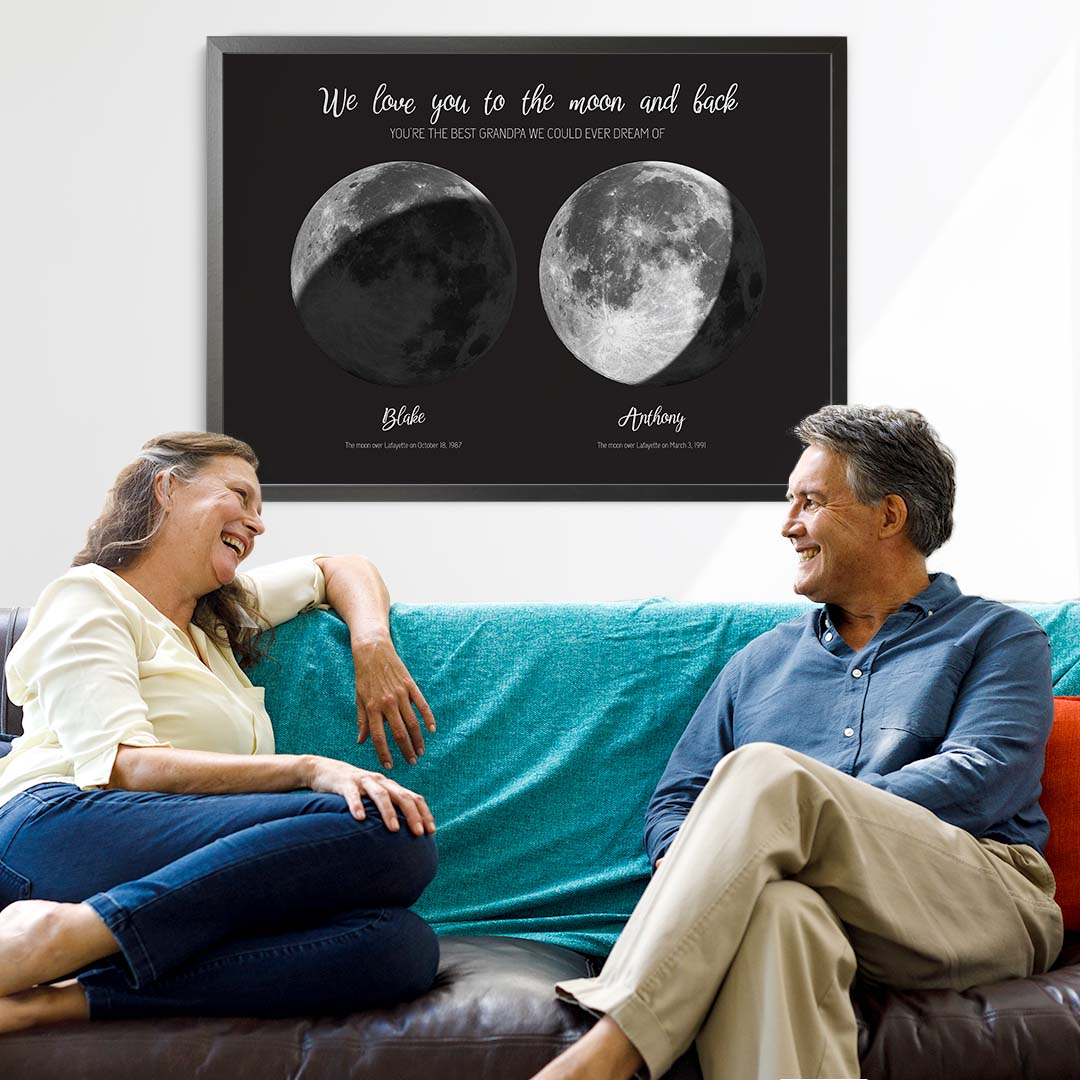 Two Moons for Grandpa - Positive Prints