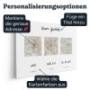 Dreifache Kartenleinwand – Personalisierung