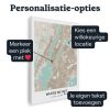 Kaartcanvas personalisatie