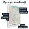 Mapa na plotnie personalizacja
