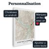Personnalisation de la toile de carte