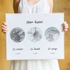 Toile de Carte Rencontre Fiançailles Mariage-1