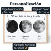 Tres fases de la luna – personalización