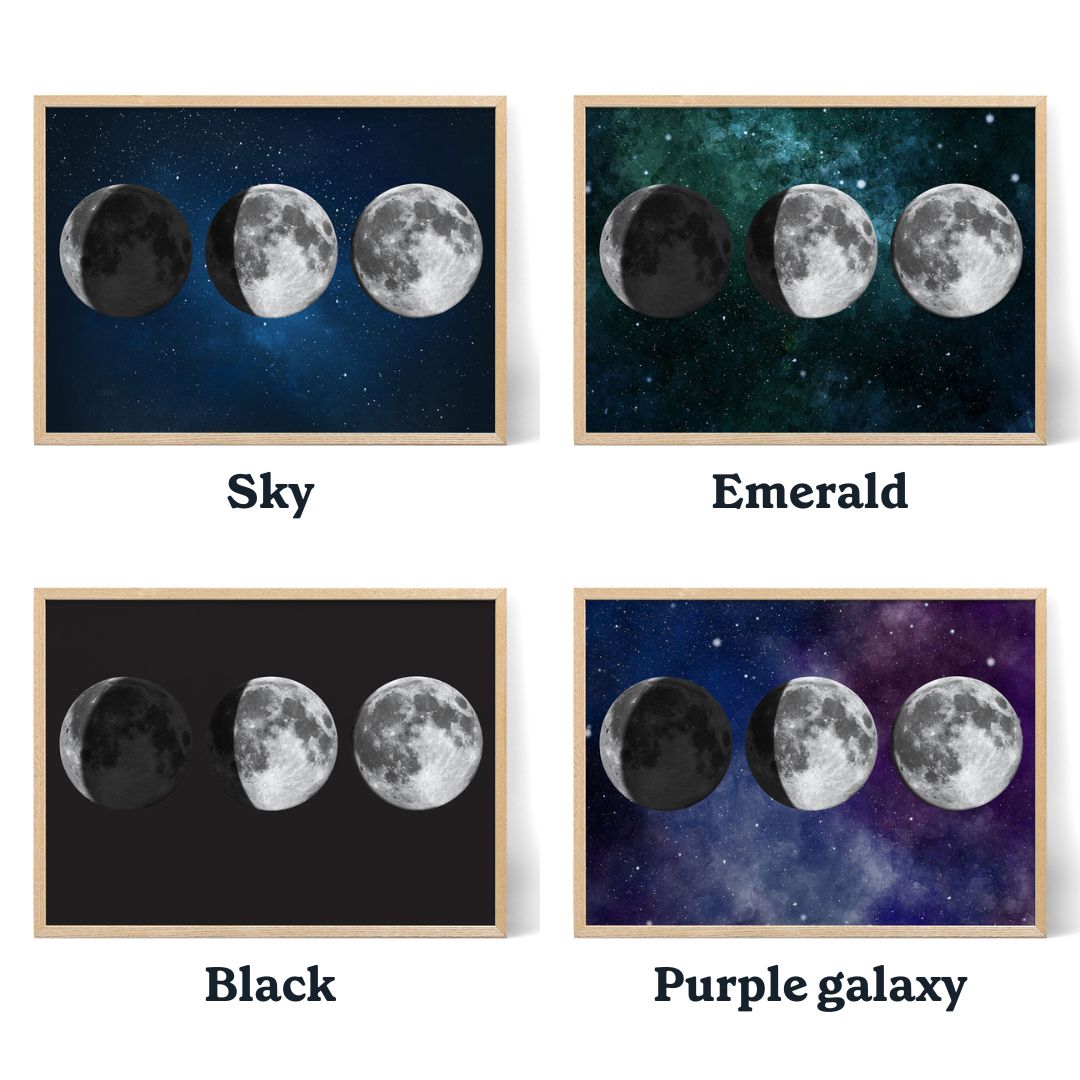 Three Moons for Grandpa - Positive Prints