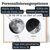 Zwei Mondphasen – Personalisierung