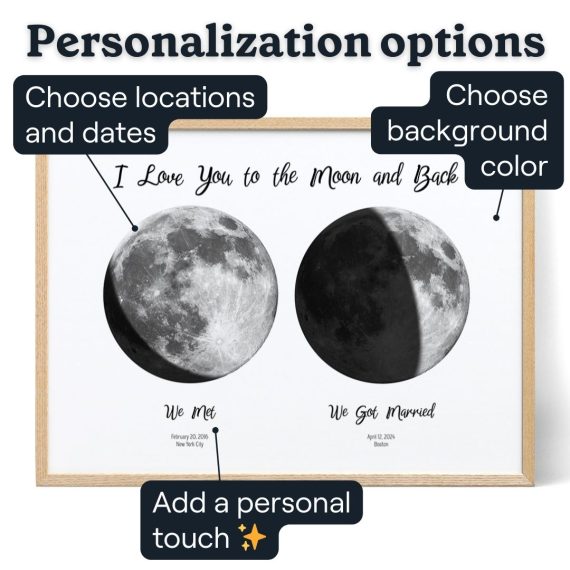 Two Moons for Grandpa - Positive Prints