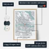 Vi Traffades Har Karta — personlig konstprint
