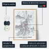 Mapa De Un Nuevo Hogar — regalo personalizado para él