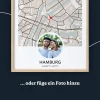 custom map de photo