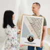 our engagement with photo en top