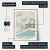 Mapa Para Bodas — regalo de boda personalizado