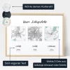 Verliebt Verlobt Verheiratet Karte — personalisiertes Jahrestags-Geschenk - Schweiz