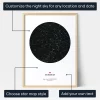 Stars On Wedding Day — personalised wedding gift print