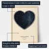 Mappa Stellare Di Anniversario — stampa personalizzata mappa stellare