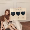 Die dreifache Sternenkarte für Mama — personalisiertes Sternenkarten-Poster - Schweiz