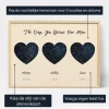 Trippel Stjarnkarta For Mamma — personlig stjärnkarta poster