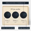 Potrojna Mapa Gwiazd — personalizowana mapa gwiazd