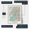 Our First Date Map — personalised map of where you first met