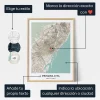 Mapa De Nuestra Primera Cita — impresión personalizada del lugar donde os conocisteis